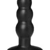 Platinum Premium Silicone – The Tru Plug – Ripple – Black -Seksspeeltjes Winkel 0126 03 BX 1