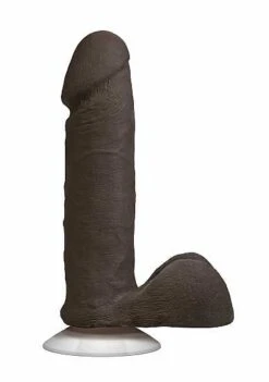 The Realistic Cock – Vac-U-Lock Suction Cup – 6 Inch – Brown