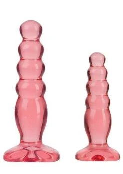 Crystal Jellies – Anal Delight Trainer Kit – Pink