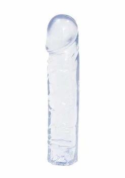 Crystal Jellies – 8 Inch Classic Dong – Transparent