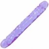 Jr. Double Dong Purple Jellie 12inch (30×4.25cm) -Seksspeeltjes Winkel 0287 05 CD 1