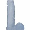 8 Inch Realistic Cock With Balls – Clear 1 8 Inch Realistic Cock With Balls – Clear -Seksspeeltjes Winkel 0288 08 CD 1 1