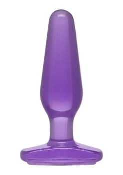 Crystal Jellies – Medium Butt Plug Purple