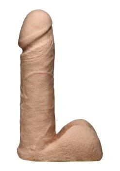 Vac-U-Lock – 7 Inch Ultraskyn Cock W/Ultra Harness – White