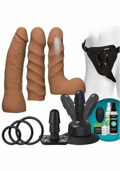 Vibrating Dual Density Starter Set – Caramel