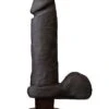 The Realistic Cock – ULTRASKYN – Vibrating 8 Inch – Chocolate -Seksspeeltjes Winkel 1160 04 BX 1