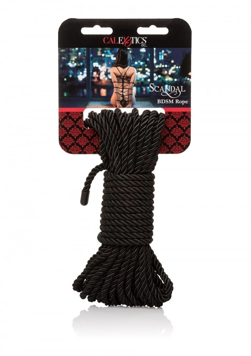 Scandal BDSM Rope - Zwart 10 Meter 4 Scandal BDSM Rope - Zwart 10 Meter - Afbeelding 2