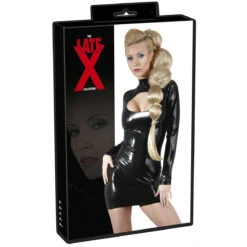 Orion Late X Latex Mini-Jurk Met Mouwen -Seksspeeltjes Winkel 17570 late x latex mini kjole3