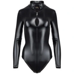 Noir Handmade Monarch Bodystocking Met Rits -Seksspeeltjes Winkel 18137 noir handmade wetlook bodystocking med lynlas q100 03
