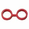 Japanese Bondage – Silicone Cuffs – Large – Red -Seksspeeltjes Winkel 2102 04 BX 1
