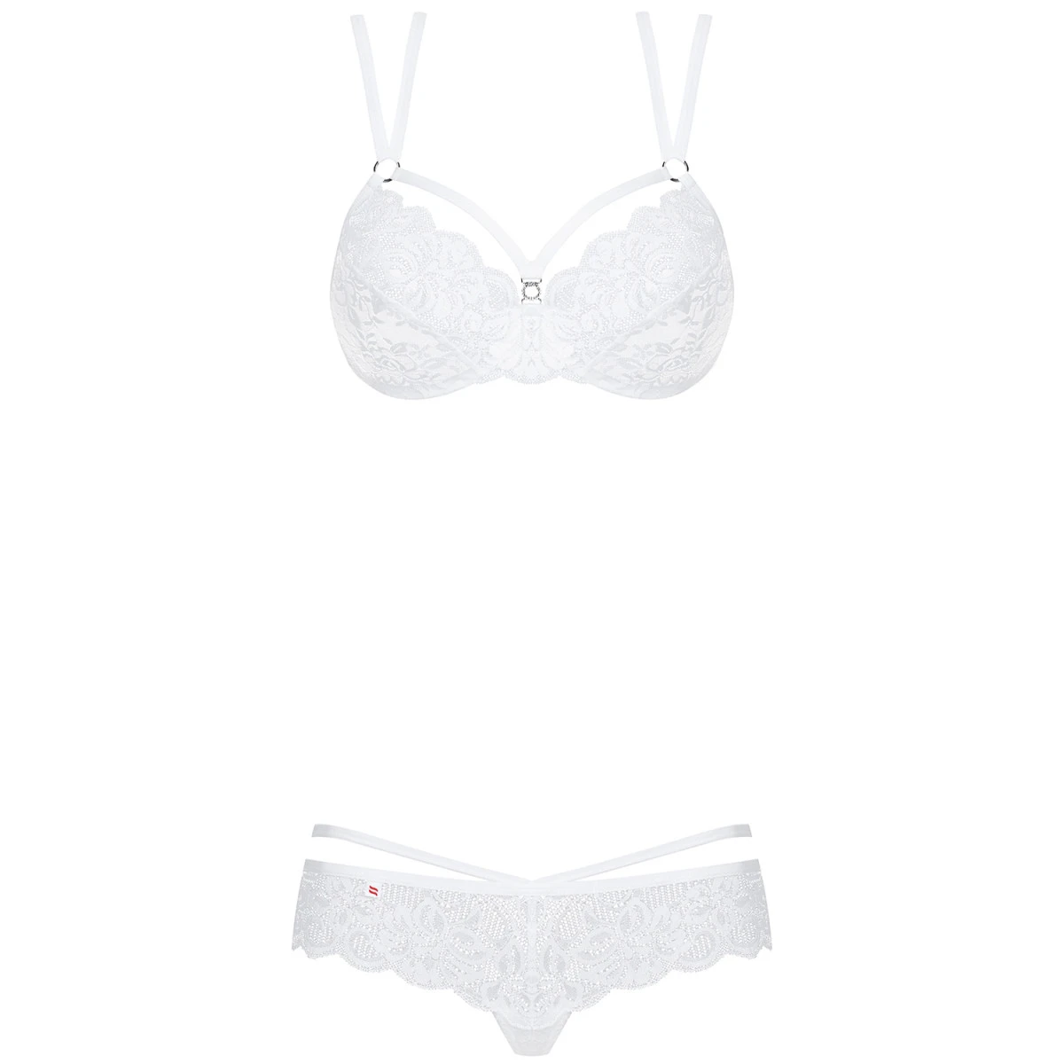 Obsessive White Kanten BH Set 5 Obsessive White Kanten BH Set - Afbeelding 3