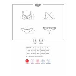 Obsessive White Kanten BH Set 12 Obsessive White Kanten BH Set -Seksspeeltjes Winkel 24859 obsessive white lace bra set 91 pack q100