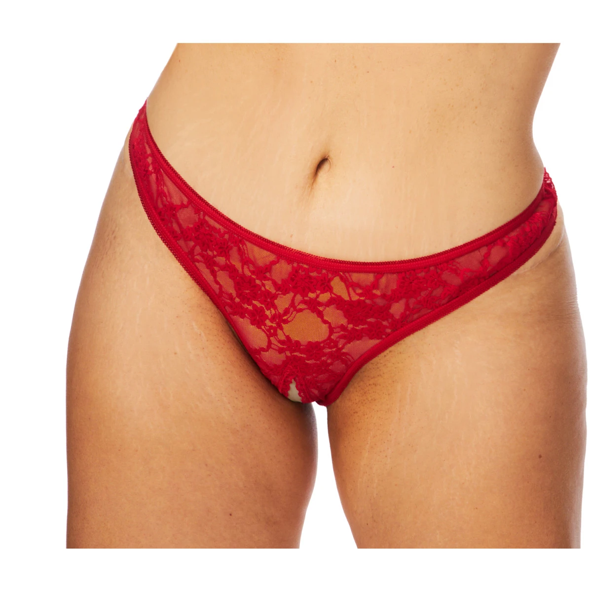 NORTIE Siv Red Kruisloze G-string Plus Size 3 NORTIE Siv Red Kruisloze G-string Plus Size