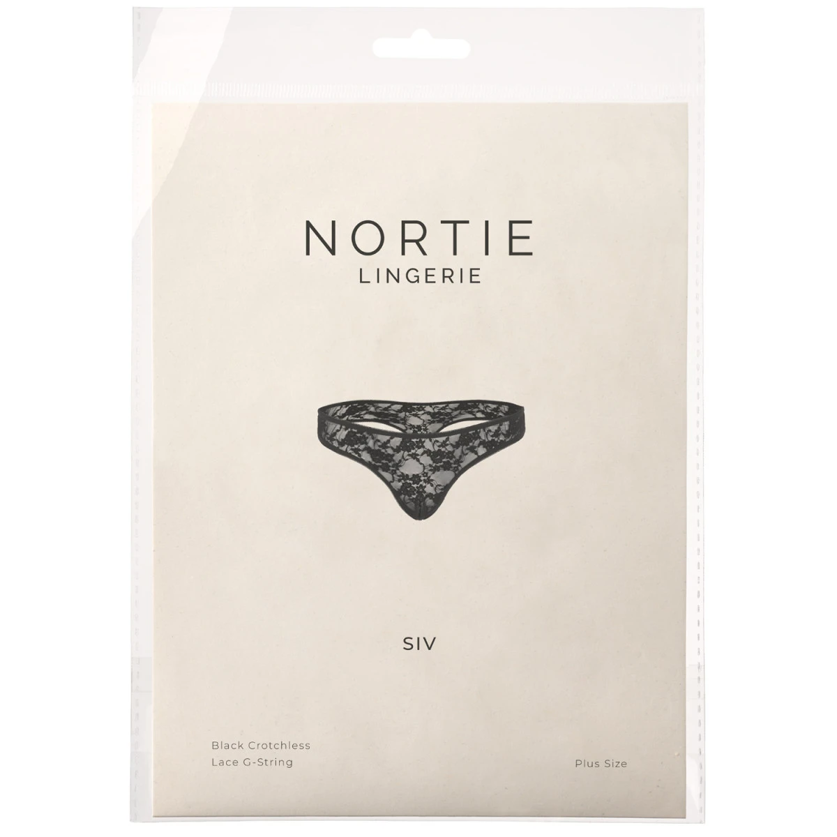 NORTIE Siv Red Kruisloze G-string Plus Size 9 NORTIE Siv Red Kruisloze G-string Plus Size - Afbeelding 7