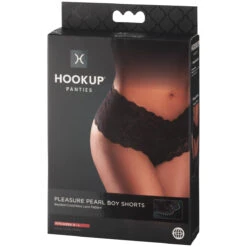 Pipedream HookUp Panties Pleasure Pearl Boy Short -Seksspeeltjes Winkel 25434 hookup panties pleasure pearl panty 90 pack q100