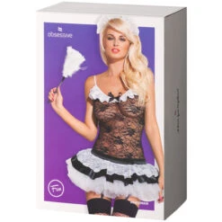 Obsessive Dienstmeisjesuniform -Seksspeeltjes Winkel 25575 obsessive maid costume 90 pack q100