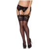 Obsessive Zwarte Kanten Kousen 1 Obsessive Zwarte Kanten Kousen -Seksspeeltjes Winkel 25859 obsessive black lace stockings 01 model q100