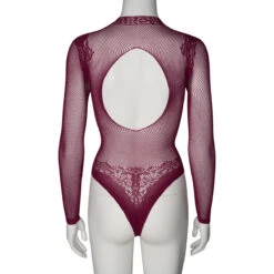NORTIE Clover Bordeaux Kruisloze Bodystocking 14 NORTIE Clover Bordeaux Kruisloze Bodystocking -Seksspeeltjes Winkel 27660 nortie clover bodystocking bordeaux 06 product q100