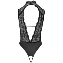 Orion Abierta Fina Black Halternek Body -Seksspeeltjes Winkel 28067 abierta fina halterneck body 04 product q100 2