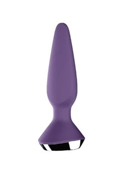 Satisfyer Plug-ilicious 1 Plug Vibrator – Purple