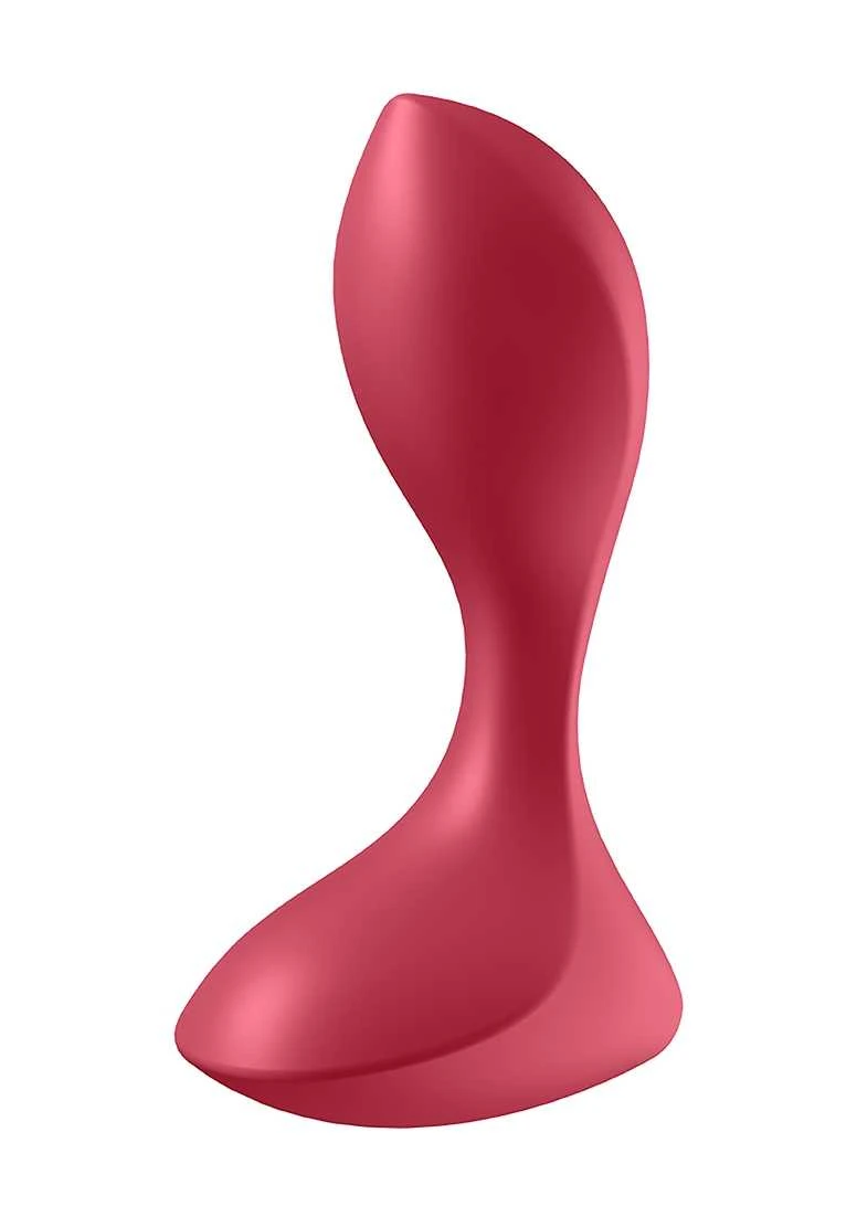 Satisfyer Backdoor Lover Plug Vibrator – Red 3 Satisfyer Backdoor Lover Plug Vibrator – Red