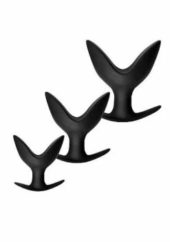 Master Series – Ass Anchor 3 Piece Silicone Anal Anchor