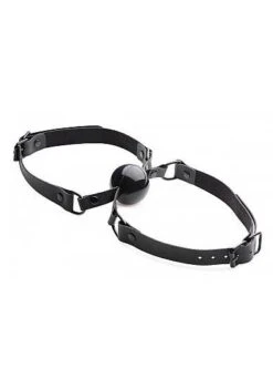 Master Series – Doppelganger Silicone Double Mouth Gag – Bla
