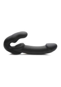 SU Evoke Super Charged – Vibrating Strapless Dildo – Black