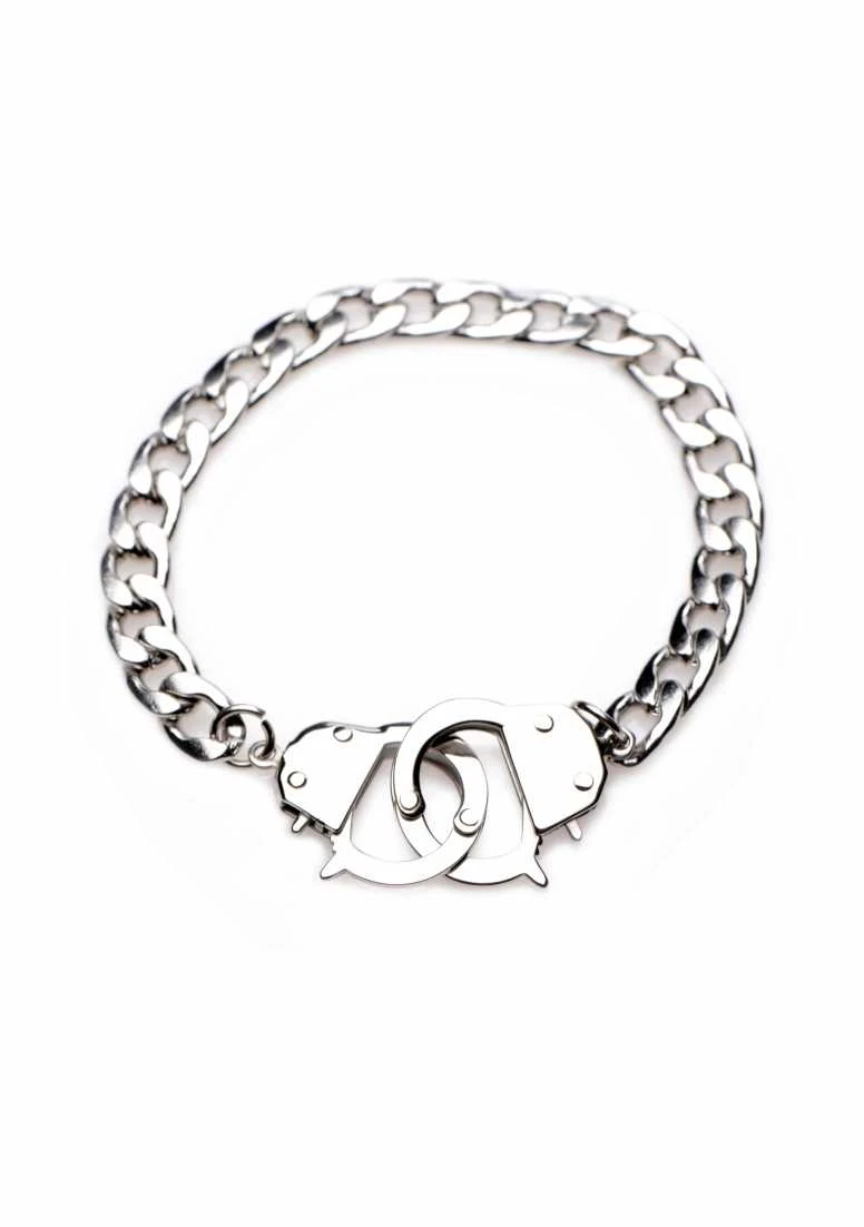 Cuff Him Handcuff Bracelet – Silver 3 Cuff Him Handcuff Bracelet – Silver