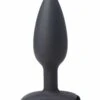Bum Shock E-Stim Silicone Anal Plug – Black -Seksspeeltjes Winkel AG260 1