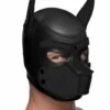 Spike Neoprene Puppy Hood – Black -Seksspeeltjes Winkel AG292 BLACK 1