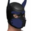 Neoprene Puppy Hood – Black And Blue -Seksspeeltjes Winkel AG292 BLUE 1