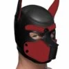 Neoprene Puppy Hood β Black And Red 1 Neoprene Puppy Hood β Black And Red -Seksspeeltjes Winkel AG292 RED 1