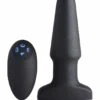 10X Inflatable + Vibrating Silicone Anal Plug