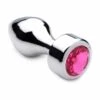 Weighted Base Aluminum Plug Pink Gem – Medium