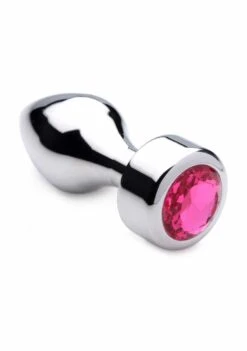 Weighted Base Aluminum Plug Pink Gem – Medium