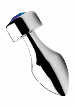 Weighted Base Aluminum Plug Blue Gem – Small