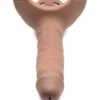 SM Hollow Silicone Dildo Strap-On – Flesh -Seksspeeltjes Winkel AG365 FLESH 1