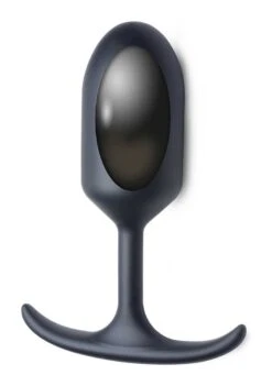 Premium Silicone Weighted Anal Plug – Large