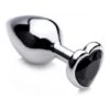 BS Black Heart Gem Anal Plug – Medium