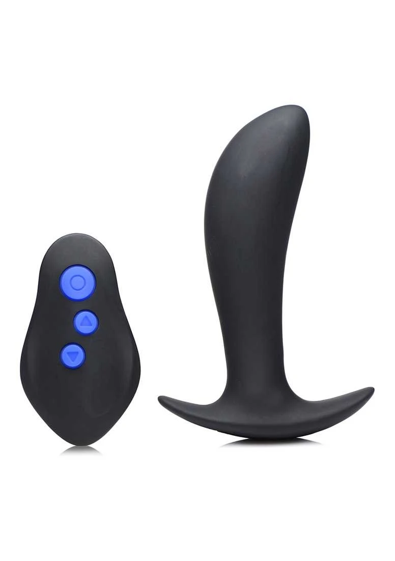 Pro-Shocker 8X Vibrating & E-Stim Silicone Prostate Plug 3 Pro-Shocker 8X Vibrating & E-Stim Silicone Prostate Plug