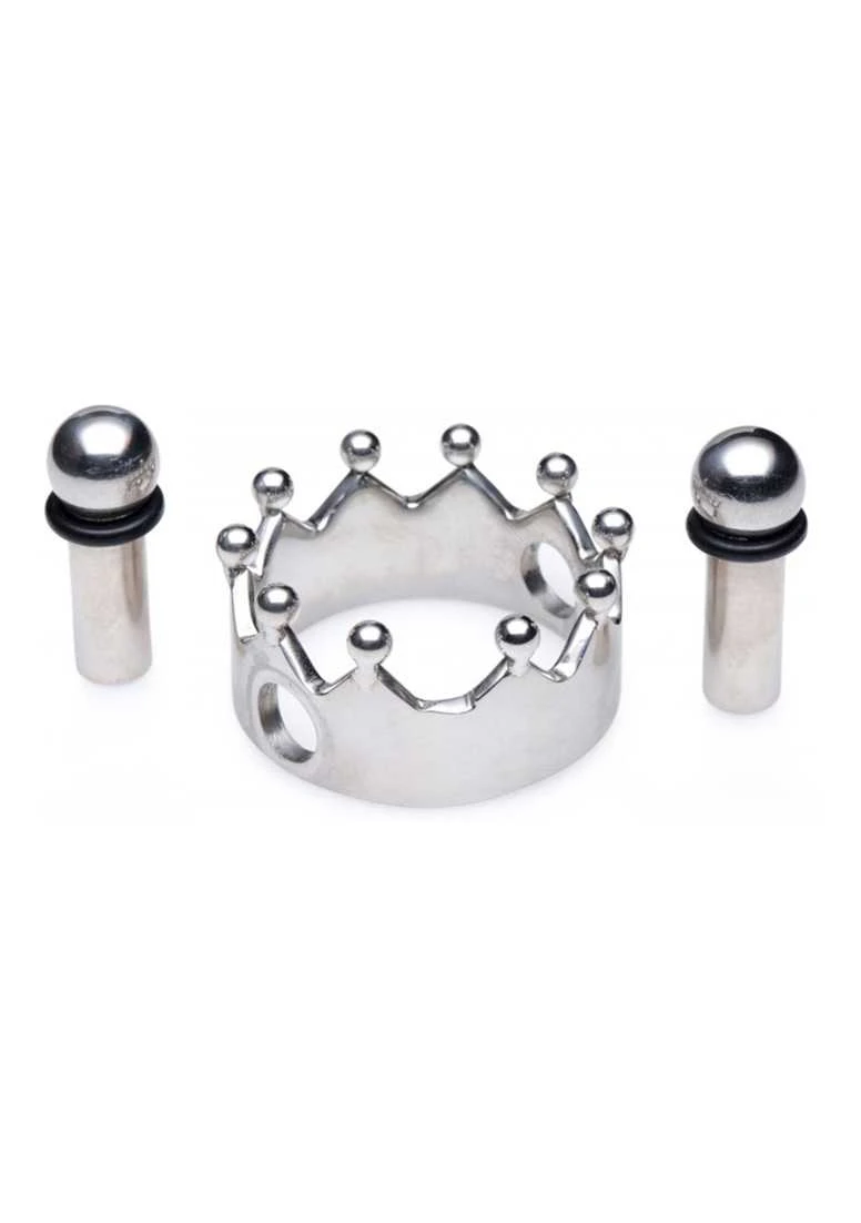 Crowned Magentic Nipple Clamps 3 Crowned Magentic Nipple Clamps