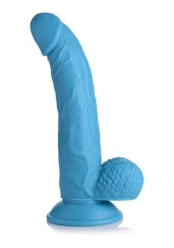 POP 7.5″ Dildo With Balls – Blue
