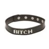 X-Play “bitch” Collar – Black -Seksspeeltjes Winkel ALL2028BLK 1