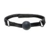 X-Play Quilted Ball Gag – Black -Seksspeeltjes Winkel ALL2087BLK 1