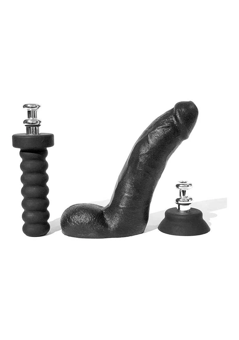 Boneyard Cock – 8 Inches – Black 3 Boneyard Cock – 8 Inches – Black