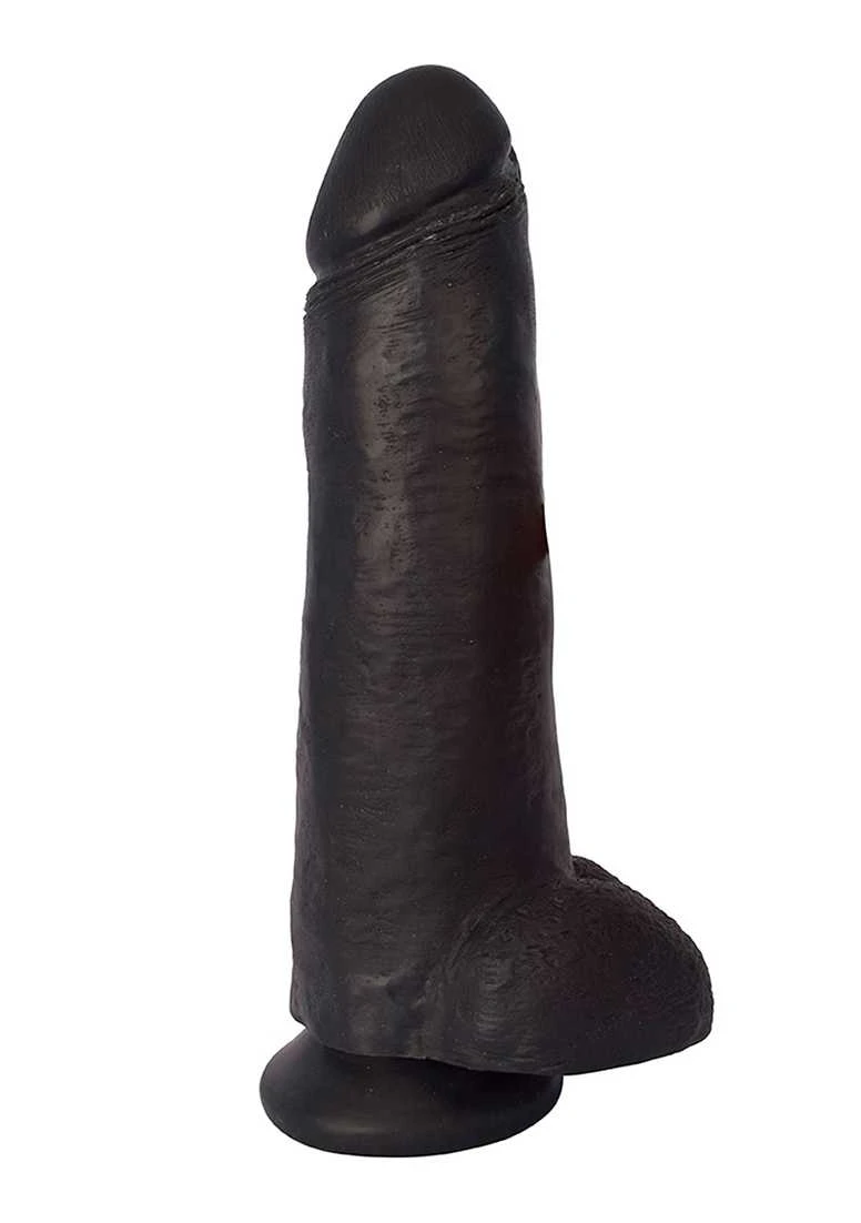 12 Inch Dong With Balls – Black 3 12 Inch Dong With Balls – Black