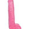 8 Inch Slim Stick With Balls Cherry Ice – Pink -Seksspeeltjes Winkel CN 14 0516 33 1