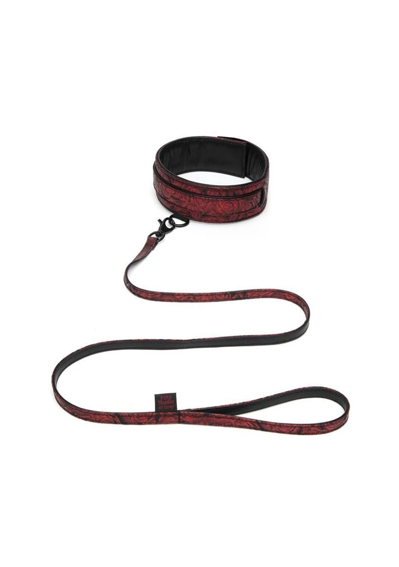 Sweet Anticipation Collar & Lead – Red 3 Sweet Anticipation Collar & Lead – Red