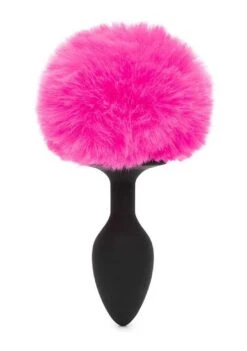 Non-Vibrating Butt Plug Small – Black/Pink